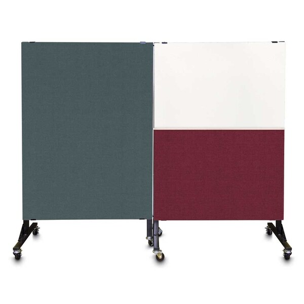 Sliding Door Indoor Enclosed Corkboard, 4